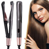 2-in-1 Ceramic Twisted Flat Hair Straightener and Curler