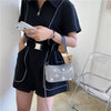 Rhinestone Sparkling Crystal Crossbody Bags with Chain for Women