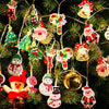 10/ 20 LED Xmas Tree Snowman Santa Claus String Light
