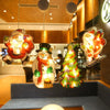 Christmas Party Window Pendant Lamp LED Light with Suction Cup