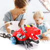 Simulation Electric Spray Dinosaur Robot Kids Toy with Light Sound