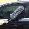 Microfiber Telescoping Car Duster Wax Mop Vehicle Extendable Cleaning Tool