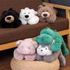 Soft Prone Animal Plush Toy Cute Lazy Stress Relief Gift