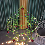 Christmas Tree Bead Tent Game Children Fort Building Kit