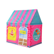 Children Folding Dessert House Play Tent Toy Outdoor Hiking Playhouse Game