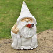 Naughty Funny Resin Gnome Statue for Lawn Garden Ornament