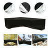 210D Oxford Cloth Waterproof L-Shaped Garden Furniture Cover