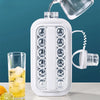 17/14 Grids Ice Cube Trays 2-in-1 Portable Ice Ball Maker Kettle
