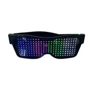 LED Party Glasses APP Control Magic Bluetooth Luminous Glasses