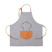 Anti-fouling and Oil-proof Kitchen Apron for Home Cooking and Baking BBQ