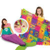 Handmade Knitting Knotted Blanket DIY Education Intelligence Toy for Girls