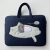 Laptop Bag Protable Cute Kawaii Cartoon Embroidery Thickened Handbag