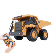 Kids Remote Control Engineering Vehicle Crawler 2.4G RC Excavator Bulldozer Dumper Truck Toys