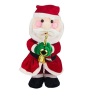 Santa Claus Snowman Elk Christmas Electric Musical Plush Toy for Kids