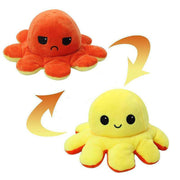 3Pcs Double-Sided Flip Reversible Octopus Plush Toy Set