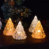 12 Pieces LED Christmas Tree Night Light Acrylic Diamond Crystal Atmosphere Light