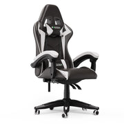 Gaming Chair Ergonomic Computer Desk Chair with Headrest Lumbar Support