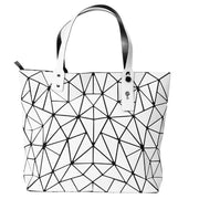 Women Irregular Geometric Lattice Envelope Clutch Shoulder Bag