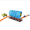 Building Block Railway Eject Rail Race Truck Car Toy Set