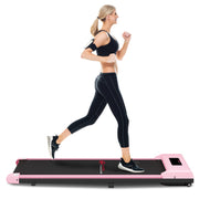 Motorised Treadmill Indoor Walking and Running Machine Multi-Speed 1-10 KM/H