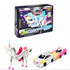 Combining Car Flying Horse Toy Collision Deformation Animal Robot Toys