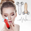 Multi-function Vibration 360 Degree Rotate Microcurrent Roller Facial Massager